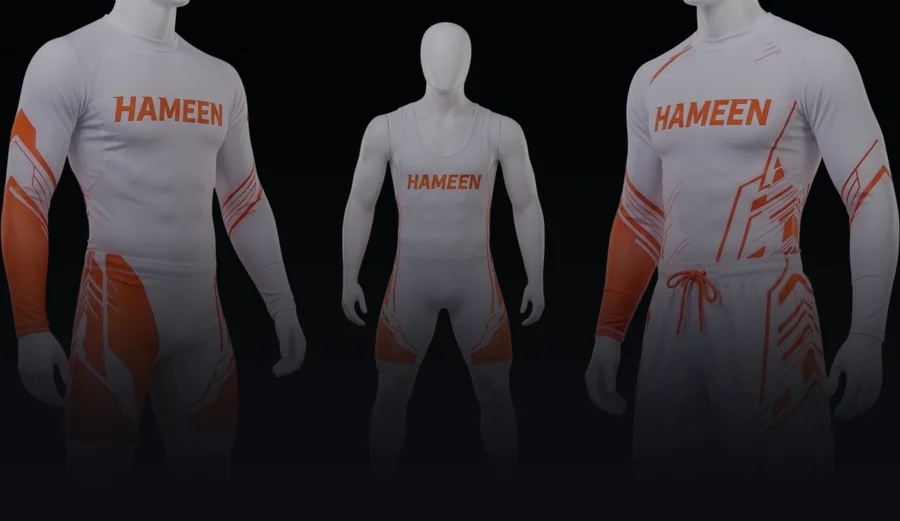 Wrestling Singlets manufactured by Hameen Sports